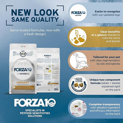 Forza10 - Cat Food, Limited Ingredient Cat Food for Urinary Health and UTI Support, Non-GMO, Fish Flavor, Made in Italy (3.3 lb)