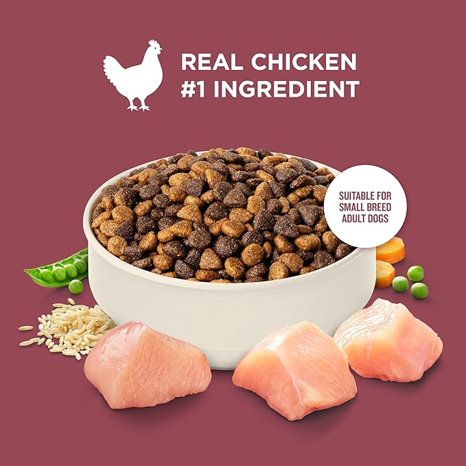 Nutrish Rachael Ray Dry Dog Food Small Breed Real Chicken & Veggies Recipe, 5 lb. Bag