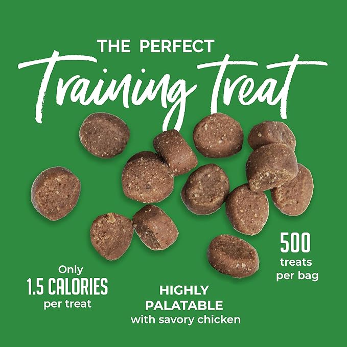Buddy Biscuits Trainers Pouch of Training Bites Soft & Chewy Dog Treats Made with Chicken Flavor10 oz. (Pack of 2)