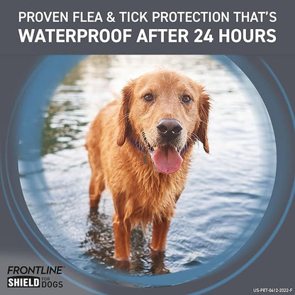 FRONTLINE Shield Flea & Tick Treatment for X-Small Dogs 5-10 lbs., Count of 6