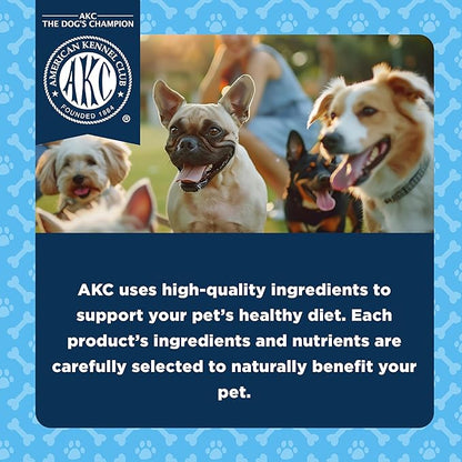 AMERICAN KENNEL CLUB Dentacare Yogurt and Peanut Butter Dental Dog Treats, Naturally Flavored, Good for Dog Dental Health, 20 Count (Pack of 2)