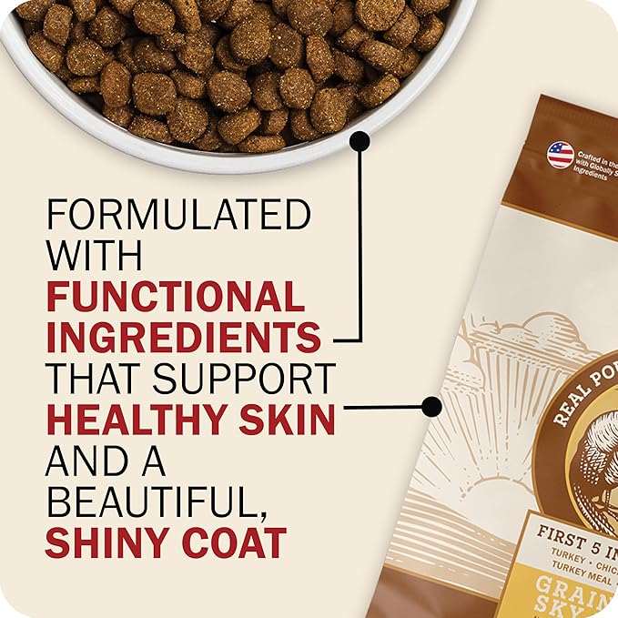 Redbarn Grain-Free Large Breed Dog Food Kibble - Beef & Lamb Recipe - Made in USA No Chicken Recipe with Functional Ingredients to Support Healthy Heart, Joints, Digestion, Skin & Coat - 28lb