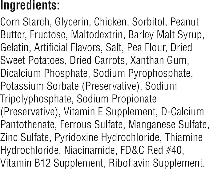 SmartBones SmartSticks with Real Peanut Butter,Rawhide-Free Chews for Dogs,12 Count (Pack of 2)