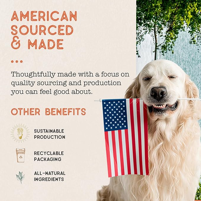 Dog Treat Naturals Superfood Sticks, Chicken & Cranberry, 10oz Bag | Dog Chew Sticks | All-Natural, Pet Training Treats | Joint-Skin-Coat Health | USA Made