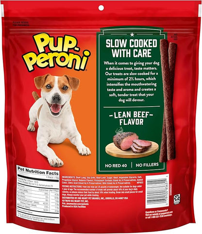 Pup-Peroni Lean Beef Flavor Dog Treats, 22.5 Oz. Bag