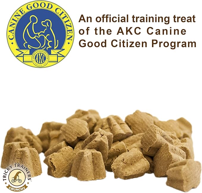 Cloud Star Tricky Trainers Crunchy, Low Calorie Training Dog Treat, Made in the USA, Wheat & Corn Free