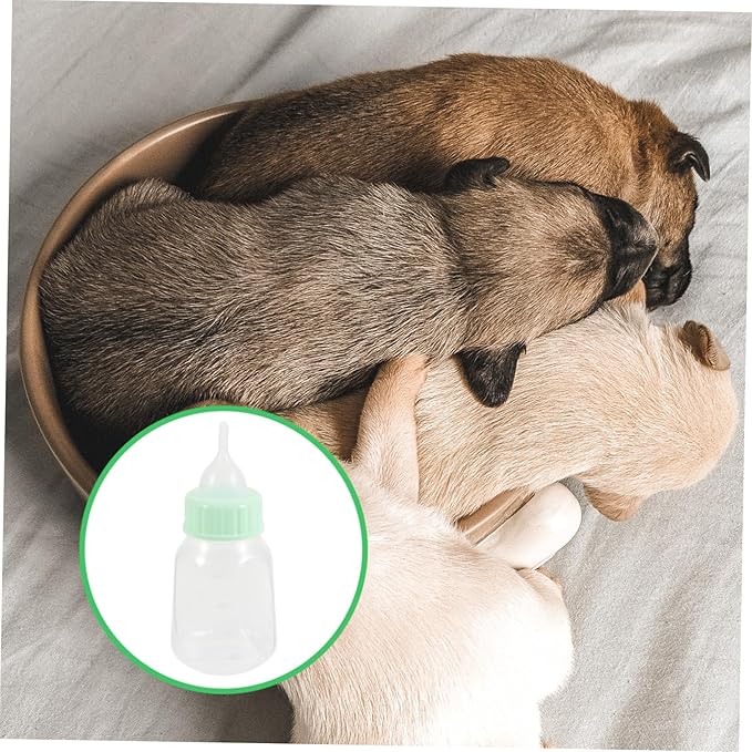 Reusable Small Pet Nursing Bottle Kit with Design Soft Nipple Ergonomic Grip for Kittens Puppies Hamsters and Small Animals Easy to Clean Feeder for Safe Milk Feeding