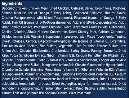 Blue Buffalo Wilderness High-Protein Natural Dry Food for Senior Dogs, Chicken Recipe, 13-lb Bag
