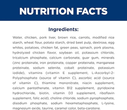Hill's Science Diet Adult 1-6, Adult 1-6 Premium Nutrition, Wet Dog Food, Chicken & Vegetables Stew, 12.8 oz Can, Case of 12