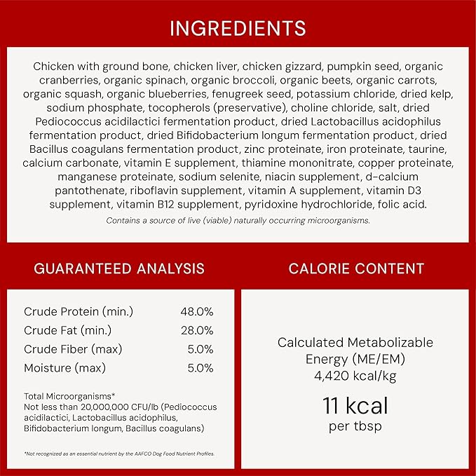 Stella & Chewy's Freeze-Dried Raw Marie's Magical Dinner Dust - Premium Chicken Dog Food Topper with Organic Fruits & Vegetables - Perfect for Picky Eaters - 7oz,(Pack of 2)