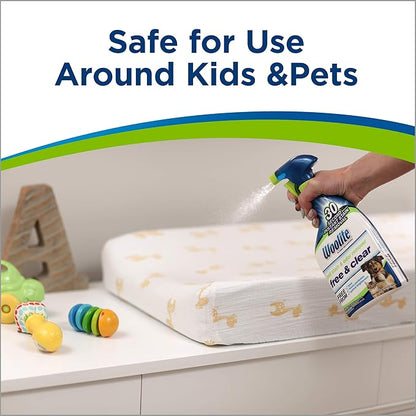 Bissell Woolite Free & Clear, Pet Stain & Odor Remover, 22oz (Pack of 2), 2719