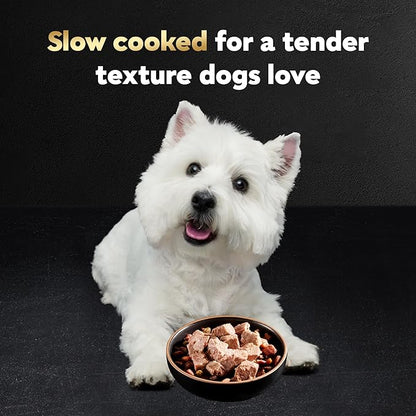 Cesar Classic Loaf in Sauce Adult Wet Dog Food Turkey Recipe, Wet Food for Dogs, 3.5 oz Easy Peel Trays, 24 Count