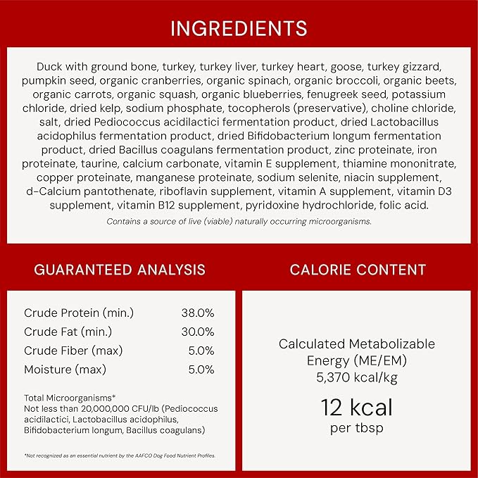 Stella & Chewy's Freeze-Dried Raw Marie's Magical Dinner Dust - Premium Duck & Turkey Dog Food Topper with Organic Fruits & Vegetables - Perfect for Picky Eaters - 7oz