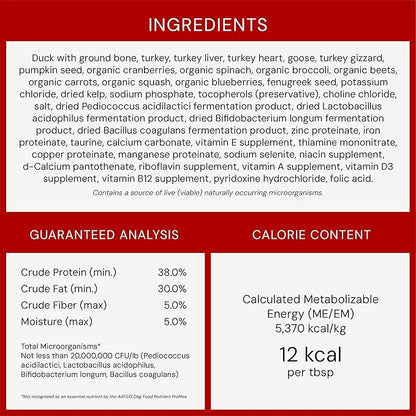 Stella & Chewy's Freeze-Dried Raw Marie's Magical Dinner Dust - Premium Duck & Turkey Dog Food Topper with Organic Fruits & Vegetables - Perfect for Picky Eaters - 7oz