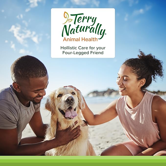 Terry Naturally Animal Health Calming Formula - 119 mg Echinacea Angustifolia, 45 Tablets - Promotes Calm & Relaxation for Dogs - Non-GMO, for Canines Only - 45 Servings