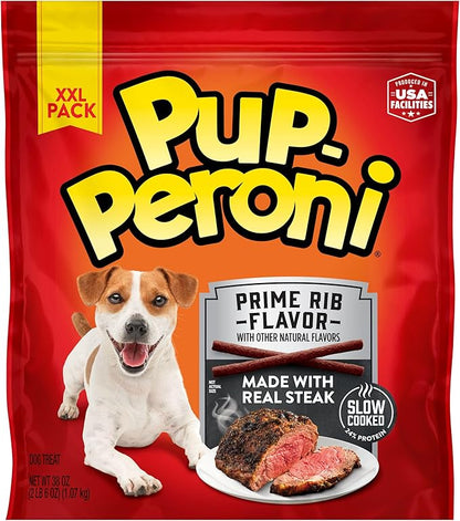 Pup-Peroni Prime Rib Flavor Dog Treats, 38 Oz. Bag