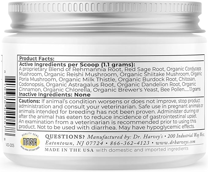 Dr. Harvey's Kidney Health Kidney Support Supplement for Dogs (4 Ounces)