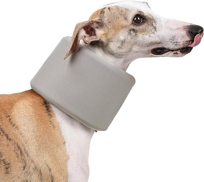 Dog Neck Brace for Pet After Surgery Recovery Adjustable Breathable Neck Cervical Cone，Dog Cone Collar Recovery Head Cone for Small Medium Dogs Puppies Kittens with Spinal IVDD Lssues (Gray,XL)