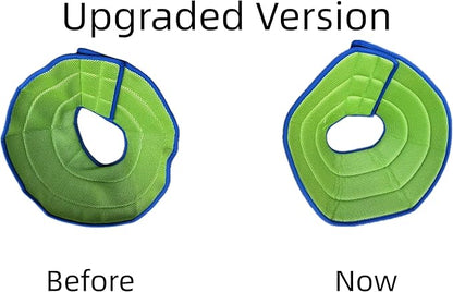 Soothing Recovery Cone for Dogs & Cats, Soft Anti-Lick Collar for Post-Surgery Protection, Comfortable Elizabethan Cone Alternative for Spay Neuter Recovery, Adjustable Design (L)
