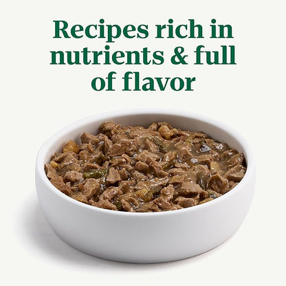 Nutro Hearty Stew Canned Wet Dog Food, Natural Grain Free Dog Food Wet Cuts in Gravy Roasted Turkey with Green Bean & Sweet Potato Stew, 12.5 oz. Cans (12 Count, Pack of 1)