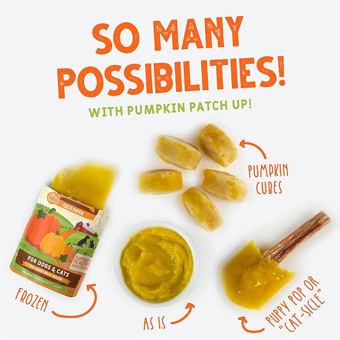 Weruva Pumpkin Patch Up! Pumpkin Pumpkin, What's Your Function Variety Pack for Dogs & Cats, 1.05oz Pouch (Pack of 12)