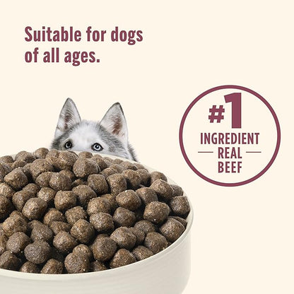 Rachael Ray Nutrish PEAK Natural Dry Dog Food, Open Prairie Recipe with Beef, Venison & Lamb, 12 Pounds, Grain Free (Packaging May Vary)