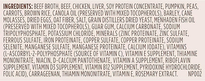 Nutrish Real Beef & Veggies Recipe Whole Health Blend Chunks in Gravy Wet Dog Food,13 oz. Can,Packaging May Vary (Rachael Ray),(Pack of 24)