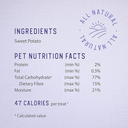 Caledon Farms Sweet Potato Chews for Dogs 9.3 OZ (Pack of 2)