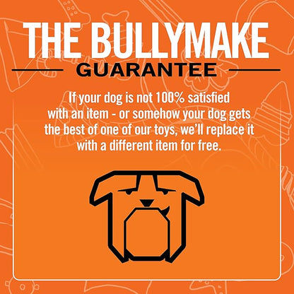 BULLYMAKE Brown Tough Chew Turkey Leg Toy for Dogs, Durable Nylon Dog Toys for Aggressive Chewers, Dental Stimulating, Tough Chew, Boredom Busting, Pet Supplies, Made in USA