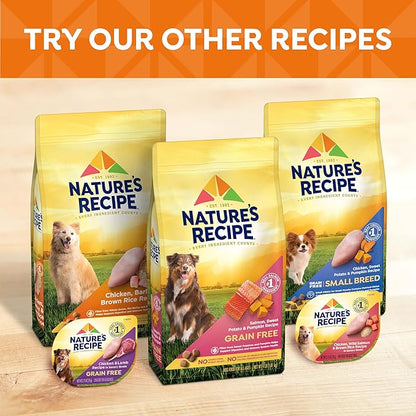 Nature's Recipe Lamb, Barley & Brown Rice Recipe Dry Dog Food, 4 lb. Bag