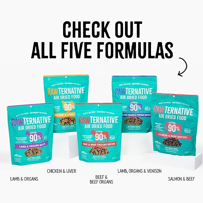 Grandma Mae's Country Naturals RawTernative Air Dried Dog Food. (1LB Chicken & Chicken Liver)