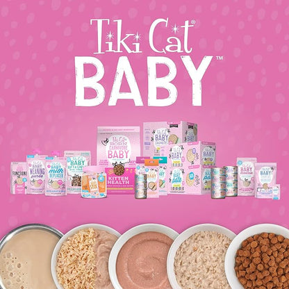 Tiki Cat Baby Milk Replacer, Goat Milk, 6 oz. Spout Pouch (6 Count)