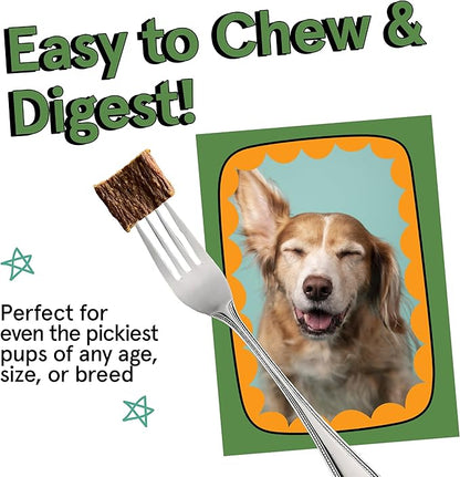 Real Meat Air Dried Dog Food w/ Real Beef - Four 5lb Bags of USA-Crafted Grain-Free Real Meat Dog Food Sourced from Hormone-Free, Grass-Fed Beef - Digestible, Natural, High Protein