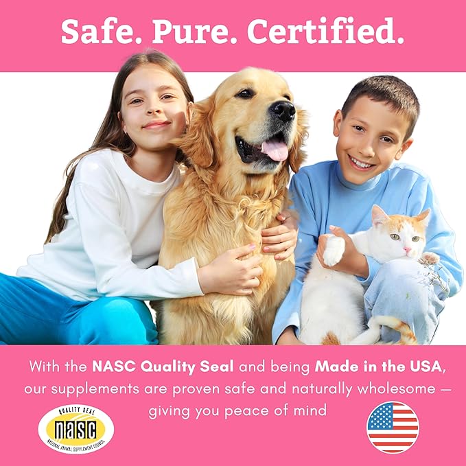 Wholistic Pet Organics WholeBiotics - Daily Dog Probiotics for Digestive Health Support & Immune Boost - 9 Strains - Prebiotics & Probiotics for Dogs & Cats - Gut Health for Dogs - 1 Oz - 28 Scoops