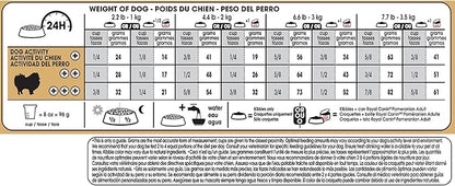 Royal Canin Breed Health Nutrition Pomeranian Adult Dry Dog Food, 10 lb Bag