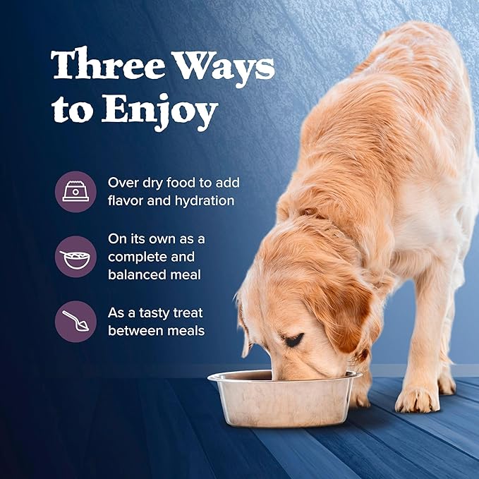 Blue Buffalo Wilderness Adult Wet Dog Food, High-Protein & Grain-Free, Made with Natural Ingredients, Beef & Chicken Grill, 12.5-oz. Cans, 12 Count