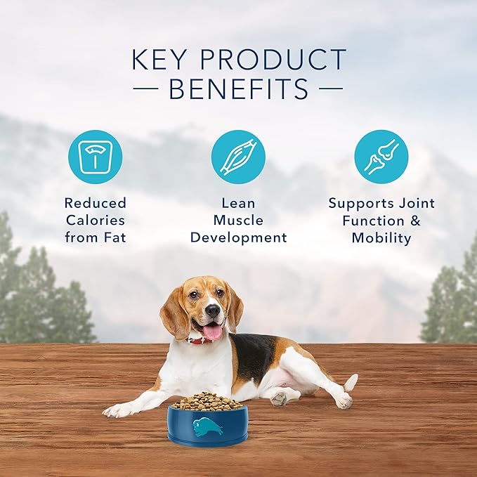 Blue Buffalo Wilderness High Protein, Natural Adult Healthy Weight Dry Dog Food, Chicken 4.5-lb