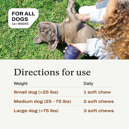 PetLab Co. Salmon Itch Relief Chew Pro for Dogs – Omega 3 for Dogs Itch Supplement - Packed with Beneficial Fatty Acids for Healthy Skin – Seasonal Allergies Support - Packaging May Vary
