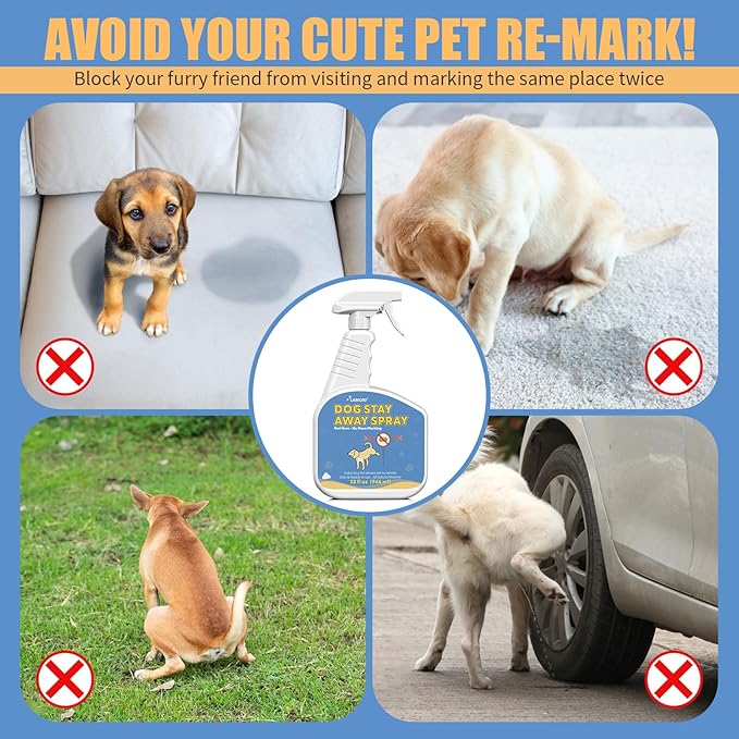 32 Oz Stop Peeing Spray for Dogs Indoor - Effective Solution for Managing Dog Urination Issues at Home - Safe, Gentle Spray for Dogs
