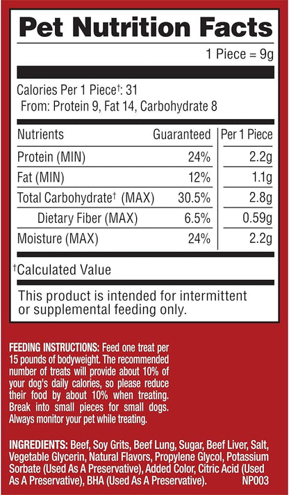 Pup-Peroni Original Beef Recipe Dog Treats, 5.6 Oz. Bag, (Pack of 8)