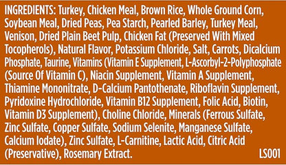 Nutrish Rachael Ray Healthy Weight Adult Dry Dog Food Real Turkey, Brown Rice & Venison Recipe, 4.5 lb. Bag