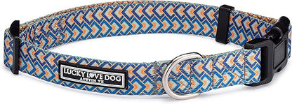 Lucky Love Dog - Adjustable Dog Collar with Easy Click Buckle for Large Ones, Durable, & Comfortable for Male & Female Dogs, Pet Collar for Puppies & Adult Dogs - Murphy, Extra Large