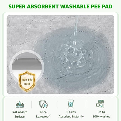 Dog Grass Pad with Tray Large 41''x26'', Portable Dog Litter Box with Artificial Grass Turf Mat & Washable Pee Pad for Puppy Training, Pet Loo Perfect for Indoor/Outdoor Patio Balcony Use