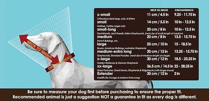 All Four Paws Comfy Cone Pet Cone for Dogs, Cats, X-Large, Black - Comfortable Soft Dog Cone Collar Alternative for After Surgery, Wound Care, Spay, Neuter - Dog and Cat Recovery Elizabethan-Collar