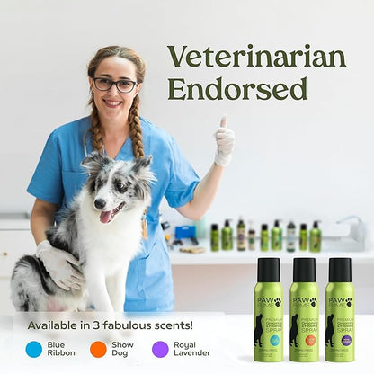 PAWFUME Dog Perfume Spray Long Lasting Scent for Grooming, Show Dog, 1-Pack – Keep Your Pup Fresh All Day – Hypoallergenic, Alcohol-Free, Detangling Formula – Moisturizing Pet Cologne Spray for Dogs