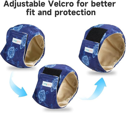 Male Dogs Diapers Belly Bands(4Pack), Washable Reusable Male Boy Doggy Wraps Panties for Doggie Puppy Pooping Potty Training Incontinence Marking Pañal para Perro XSmall