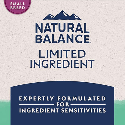 Natural Balance Limited Ingredient Small Breed Adult Grain-Free Dry Dog Food, Chicken & Sweet Potato Recipe, 12 Pound (Pack of 1)