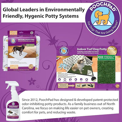 PoochPad Potty Training Attractant Spray for Dogs & Puppies 16 oz, Made in USA, Indoor Potty Pad & Outdoor Use, Dog Training & Behavior Aids Housebreaking Supplies