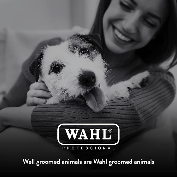 Wahl Professional Animal 5-in-1 Adjustable Blade Arco, Bravura, Chromado, Creativa, Figura, and Motion Pet, Dog, and Horse Clippers - Fine (2179-301) (Pack of 2)