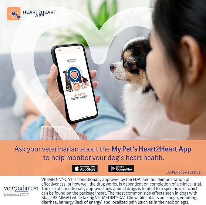 VETMEDIN®-CA1 (pimobendan) Chewable Tablets for Dogs, 5 mg, 50ct
